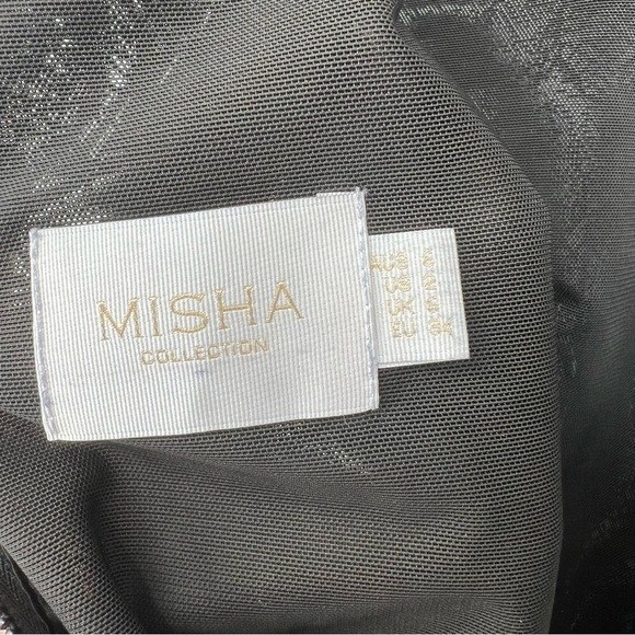 Misha Collection Lace Ruffle Trumpet Bell Sleeve‎ Blouse - Picture 9 of 16